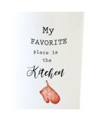 Porte-couteaux en porcelaine KITCHEN ELEMENTS blanc - 11x20 cm