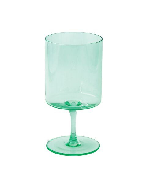 Lot de 2 verres à vin en verre RAINBOW verts - 360 ​​ml