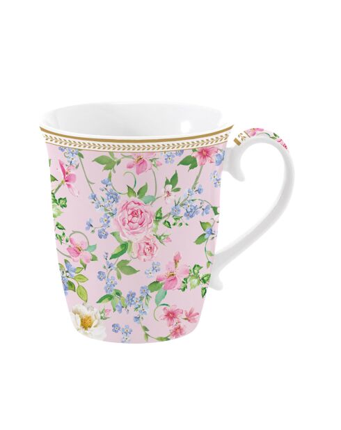 Mug en porcelaine GARDEN JOY multicolore - 275 ml