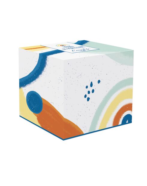 Mug en porcelaine en boîte ALEGRIA multicolore - 350 ml