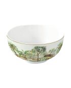 Lot de 6 bols en porcelaine CEYLON verts - D.12 cm