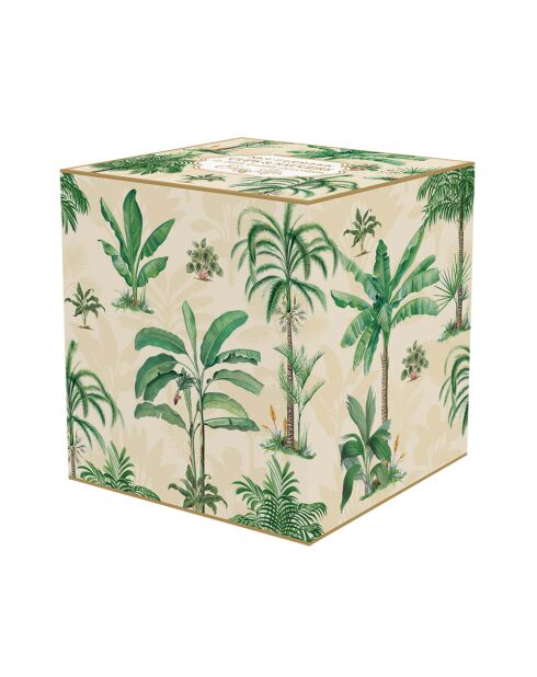 Lot de 2 tasses et soucoupes en porcelaine OASI vertes - 75 ml