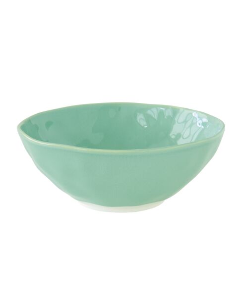 Set de 2 cuencos de porcelana INTERIORS aqua - D.22 cm