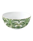 Lot de 4 bols en porcelaine CEYLON verts - D.15 cm