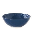 Lot de 2 bols en porcelaine INTERIORS bleus - D.22 cm