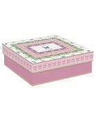 Set de 6 tazas y platillos de porcelana SPRING PARADE multicolor - 100 ml