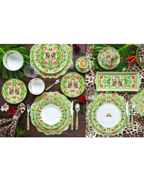 Lot de 2 tasses JUNGLE VIBES multicolore - 275 ml