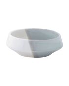 Set mit 6 Porzellanschalen DOUBLE grau - D.11 cm