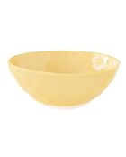 Lot de 4 bols en porcelaine INTERIORS jaunes - D.15 cm