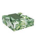 Cuenco de porcelana blanca con forma de hoja MADAGASCAR - 21x16 cm