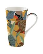 Mug en porcelaine KILIMANJARO multicolore - 600 ml