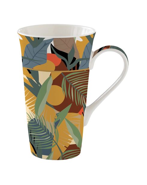 Mug en porcelaine KILIMANJARO multicolore - 600 ml