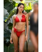 Costume da bagno 2 pezzi a triangolo rosso Copa Paradise Beach C