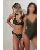 Maillot de bain 2 pièces Vanguard Leaves kaki