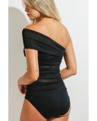 Prapeado Cruzado nachtzwempak zwart