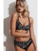 Maillot de bain 2 pièces Elegant Skin imprimé léopard