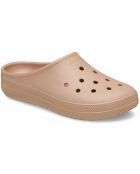 Sabots classic à profil bas rose caramel