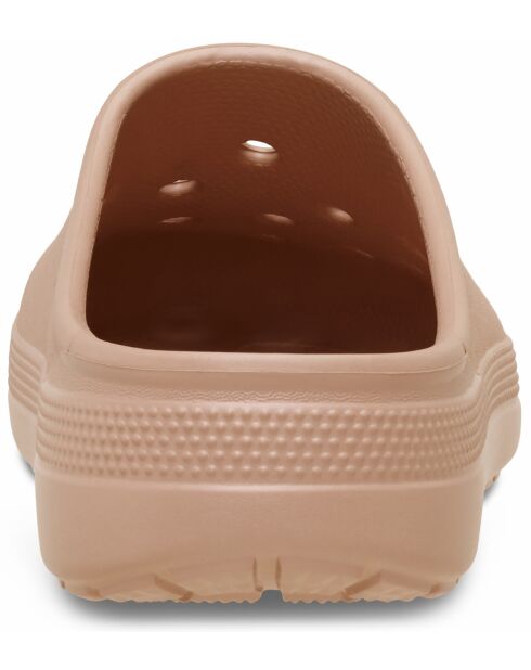 Sabots classic à profil bas rose caramel