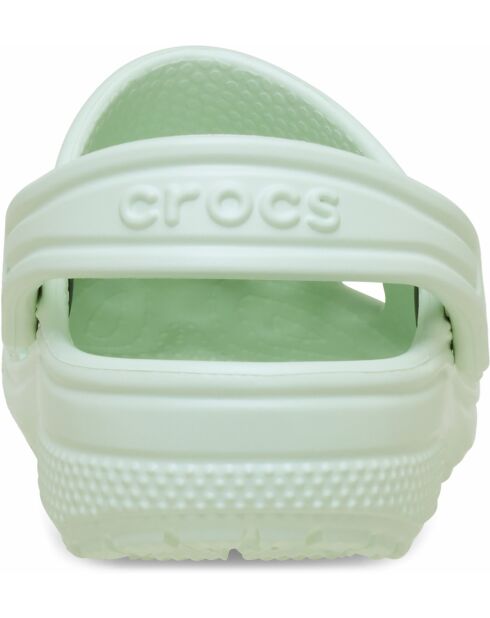 Klassieke lichte mintkleurige klompen