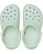 Klassieke lichte mintkleurige klompen