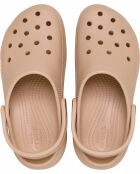 Sabots classic à Plateformes W caramel rose