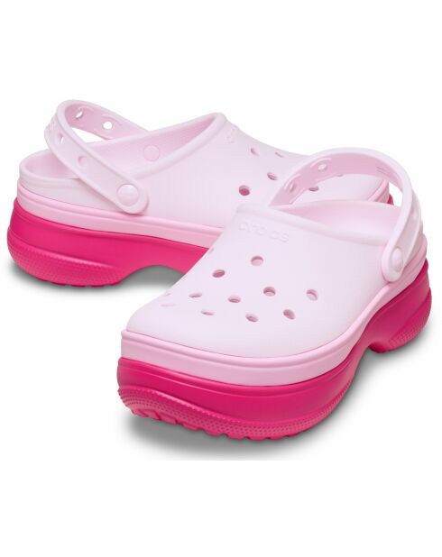 Sabots classic Stacked roses