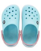 Sabots Crocbands T bleu Ciel
