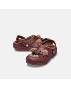 IAM Brown Bear Clogs mit klassischem Innenfutter und dunkelbraunem Futter