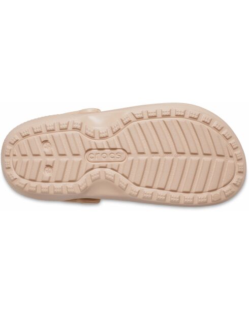 Sabots classic doublés PkCr caramel rose