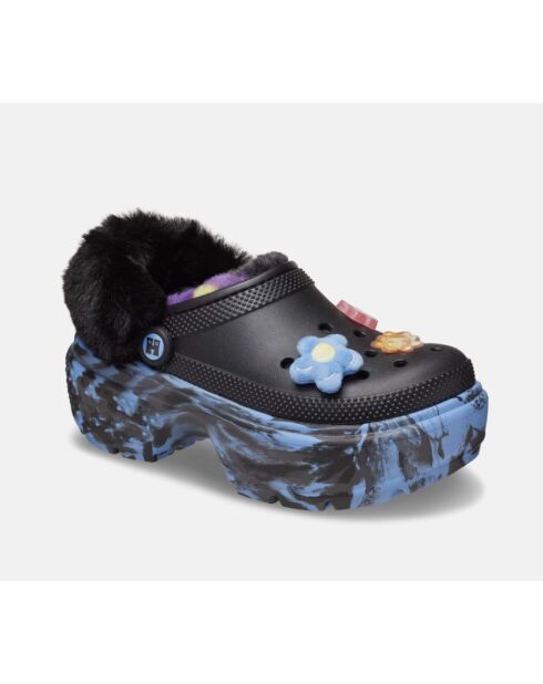 Bundles Happy Socks X Crocs Stomp noirs/sarcelles