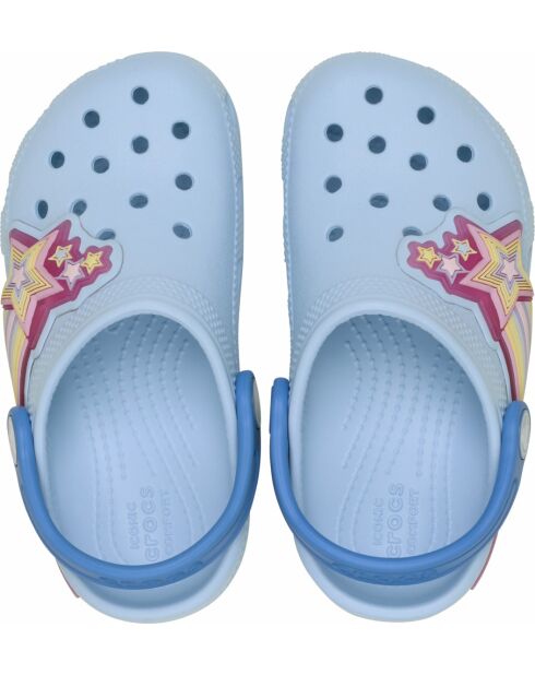 Klassieke blauwe gelklompen van Star Lights