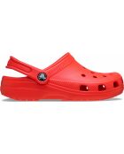 Rote Holzschuhe Classic K Starfish
