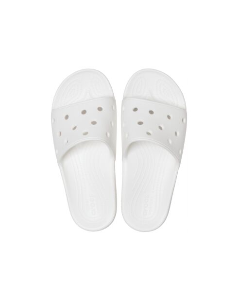 Claquettes Crocs classiques blanches