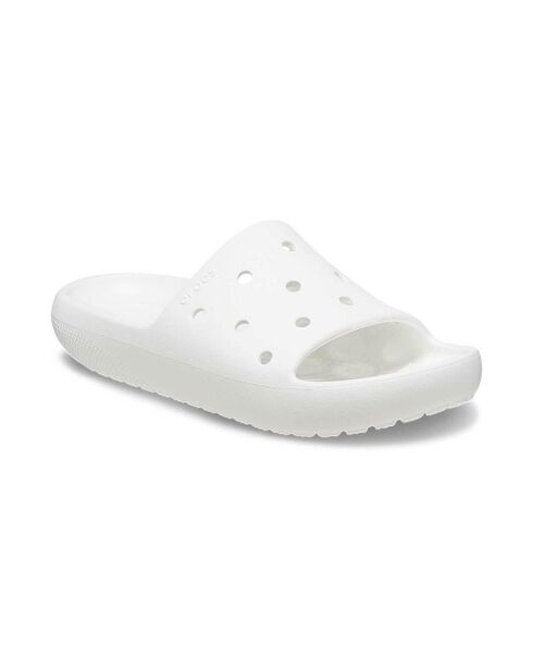 Sandales classiques Slide v2 blanches