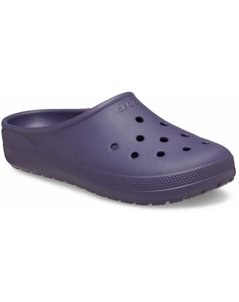 Sabots classic à profil bas violet foncé