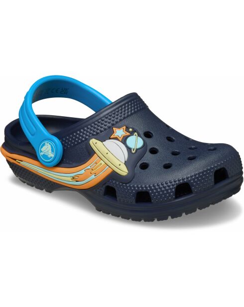 Marineblaue Clogs von Classic UFO Lights