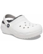 Clog Weiße Clogs mit T-Futter