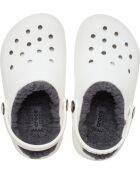 Clog Weiße Clogs mit T-Futter