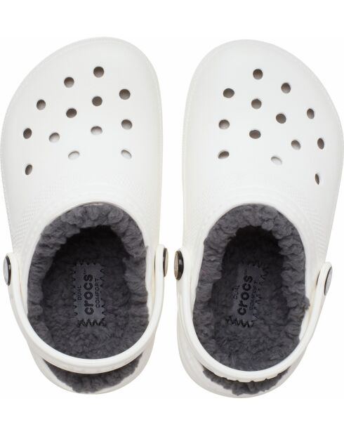 Clog Weiße Clogs mit T-Futter