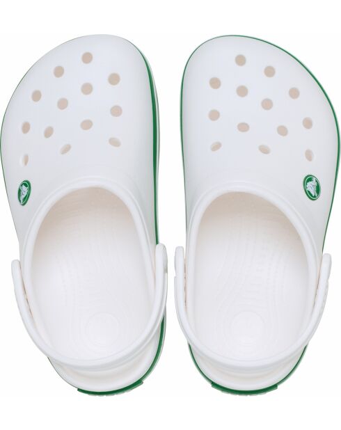 Crocbands Clogs Ivy weiß grün
