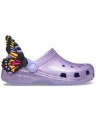 IAM Butterfly klassische Holzschuhe, lila