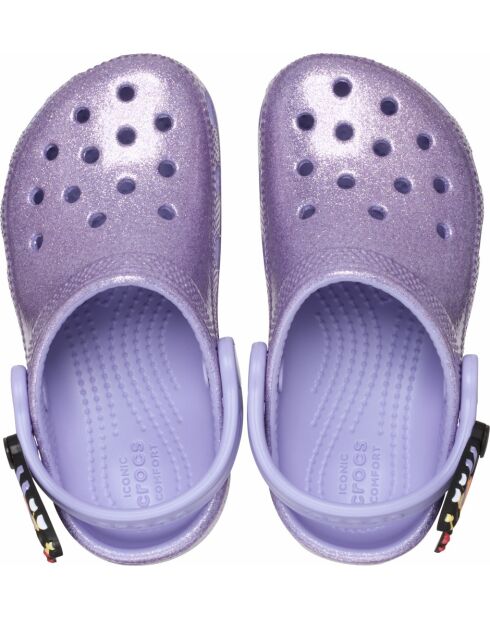 IAM Butterfly klassische Holzschuhe, lila