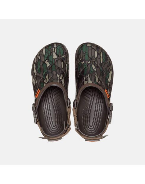 Sabots Butter x Crocs classic marron brun