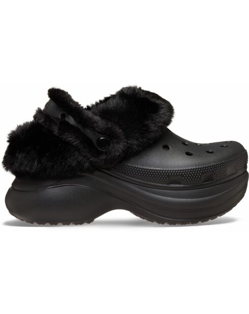 Sabots Bae lined noirs