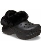 Sabots Bae lined noirs