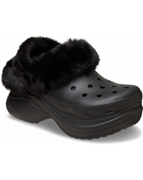 Sabots Bae lined noirs