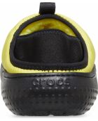 Sabots classic Puff Moc jaune pastel/noir