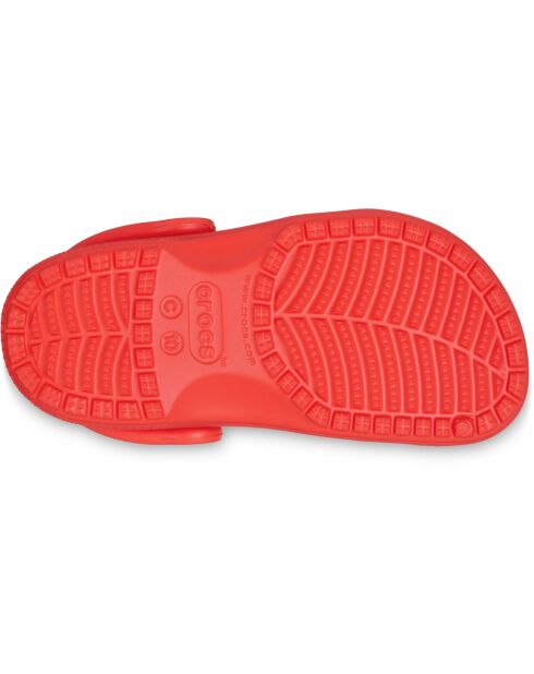 Classic T Stf rote Holzschuhe