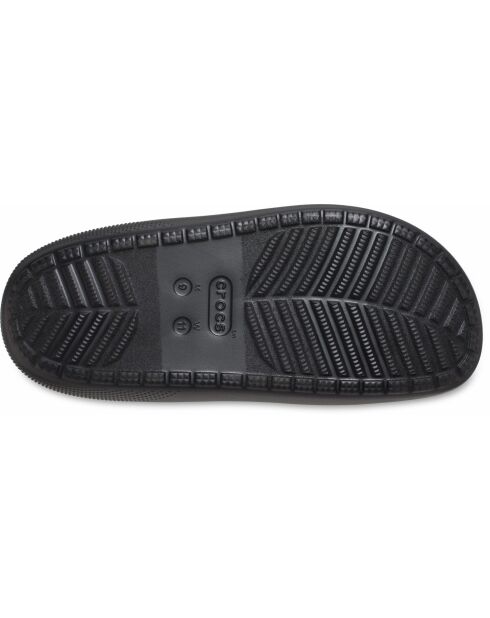 Sabots classic Puff Moc beige et noir