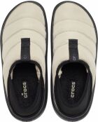 Sabots classic Puff Moc beige et noir